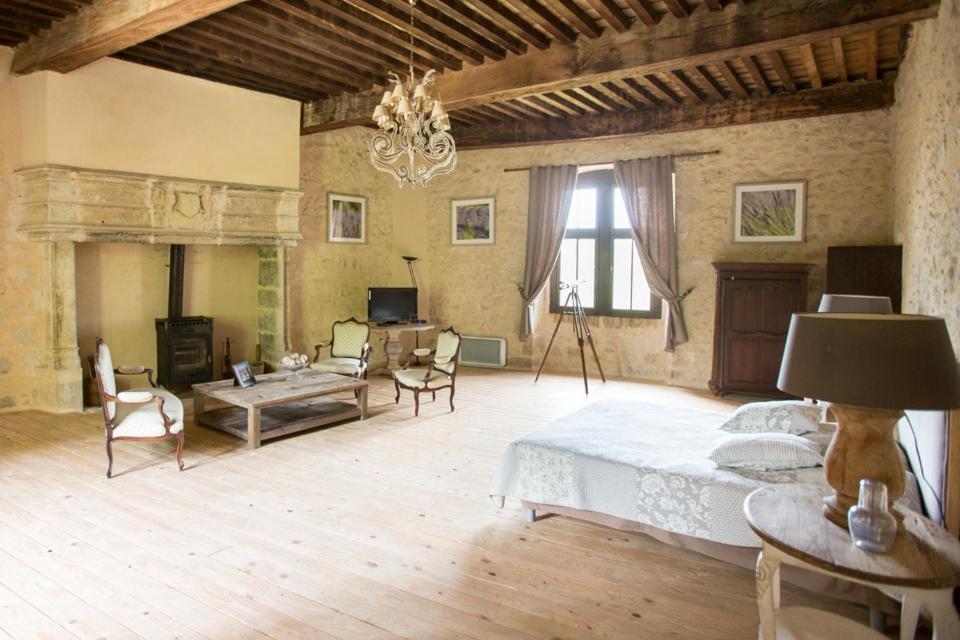 Chateau De Pleneselve Bon-Encontre Bagian luar foto